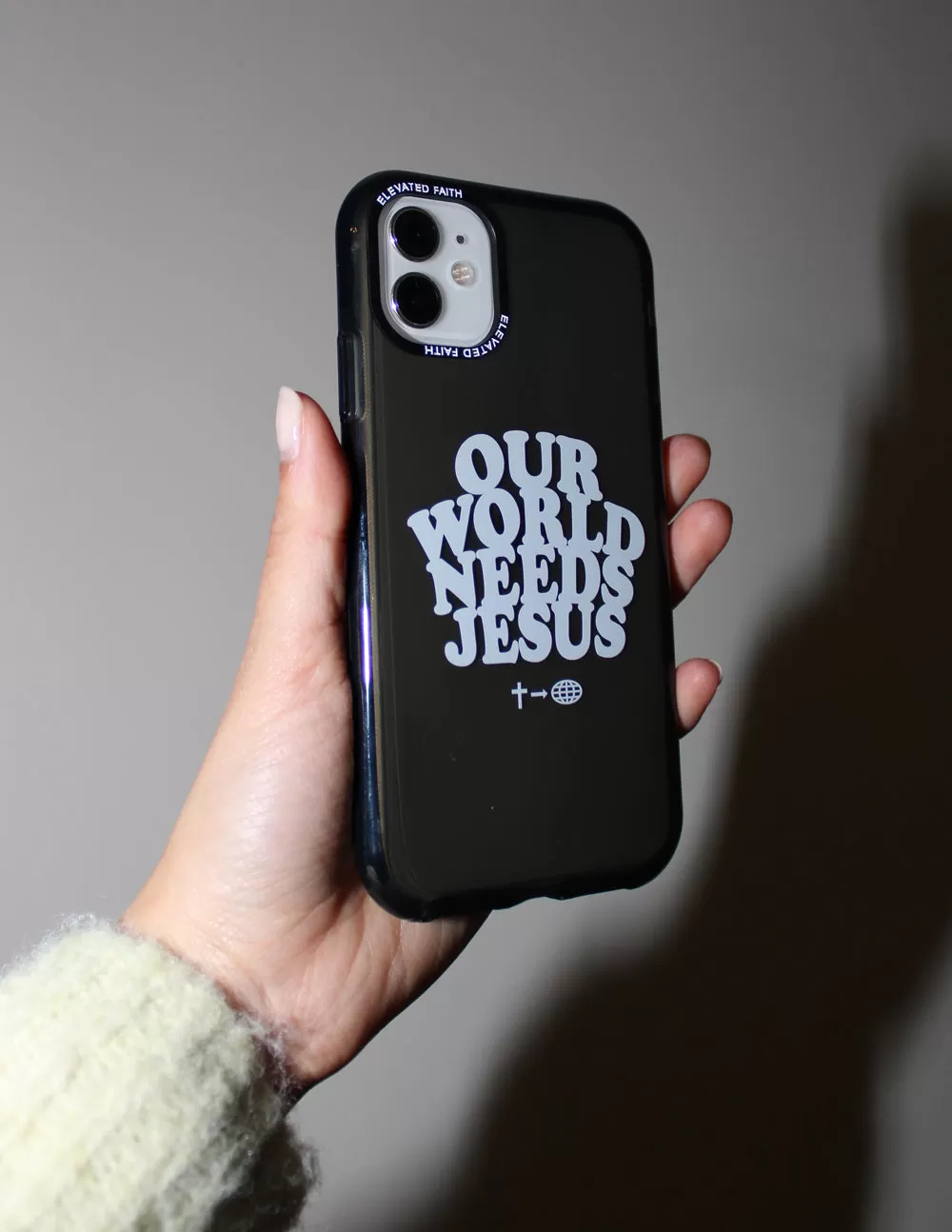 Our World Needs Jesus Phone Case