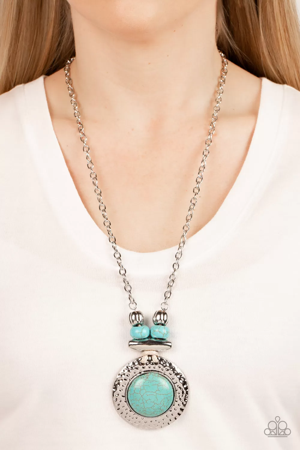 Paparazzi Archipelago Artisan - Blue Necklace