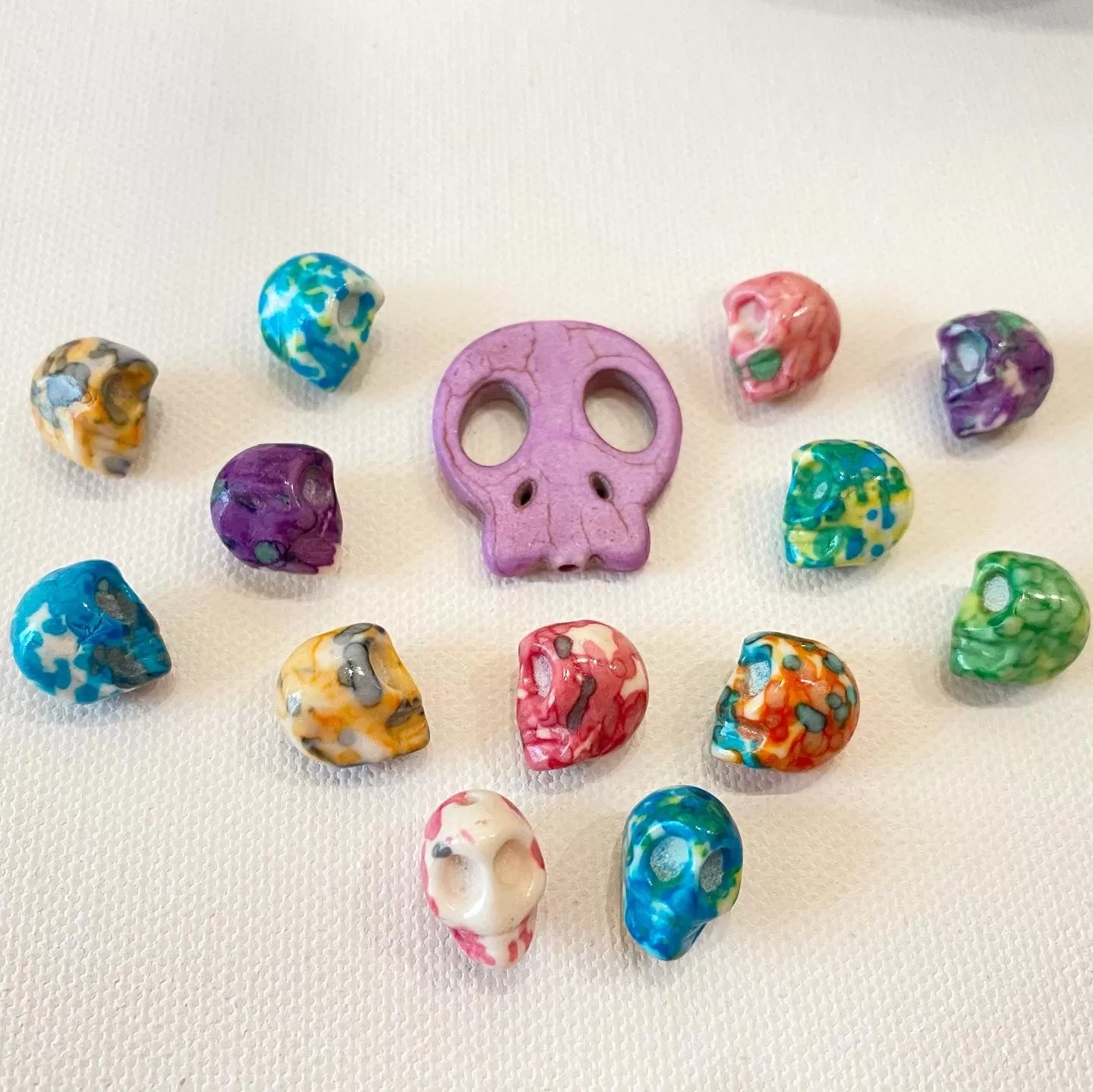 Pastel Skull Stretchy Kit