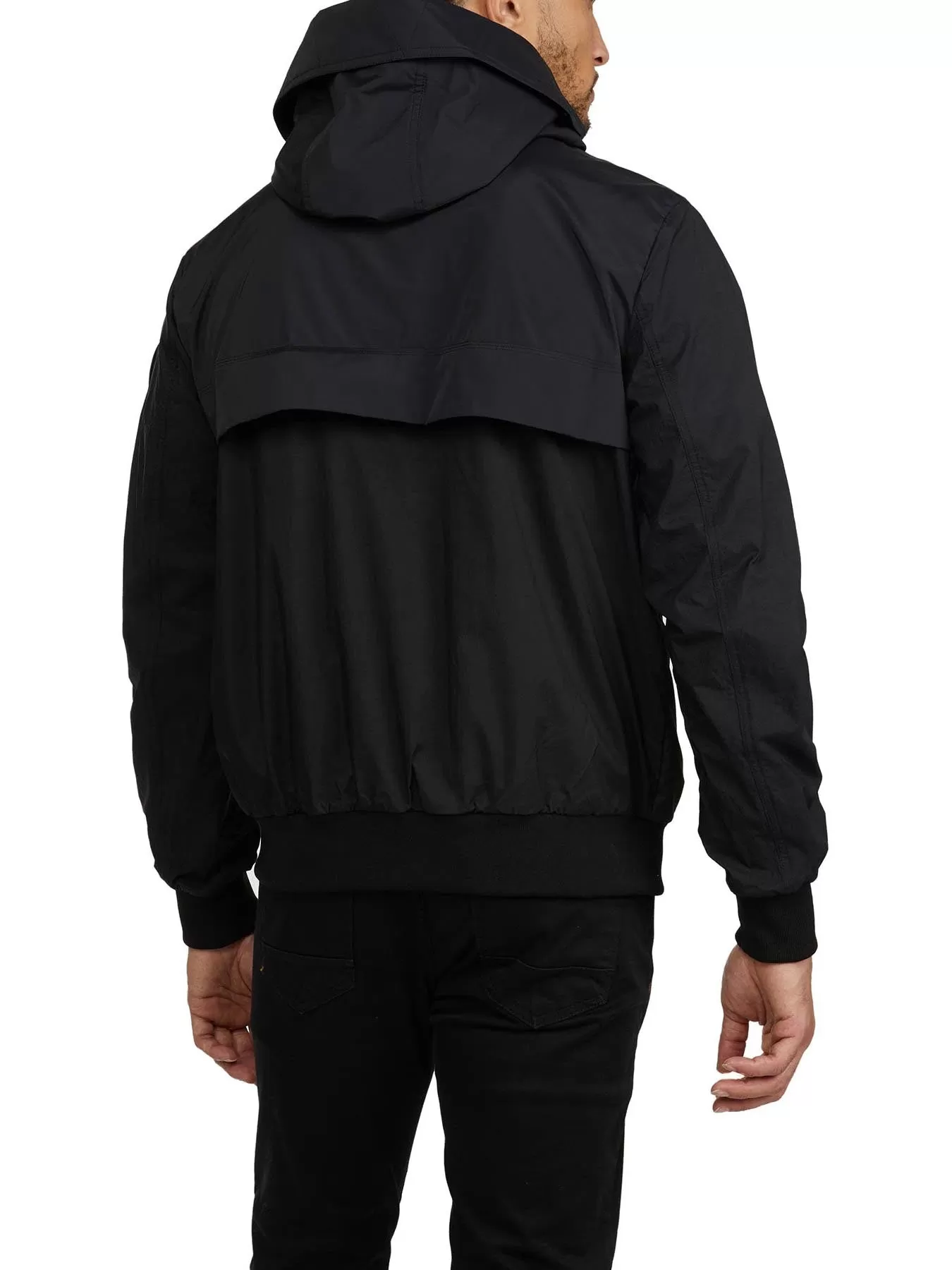 Pierce Men's Bomber Rain Jacket