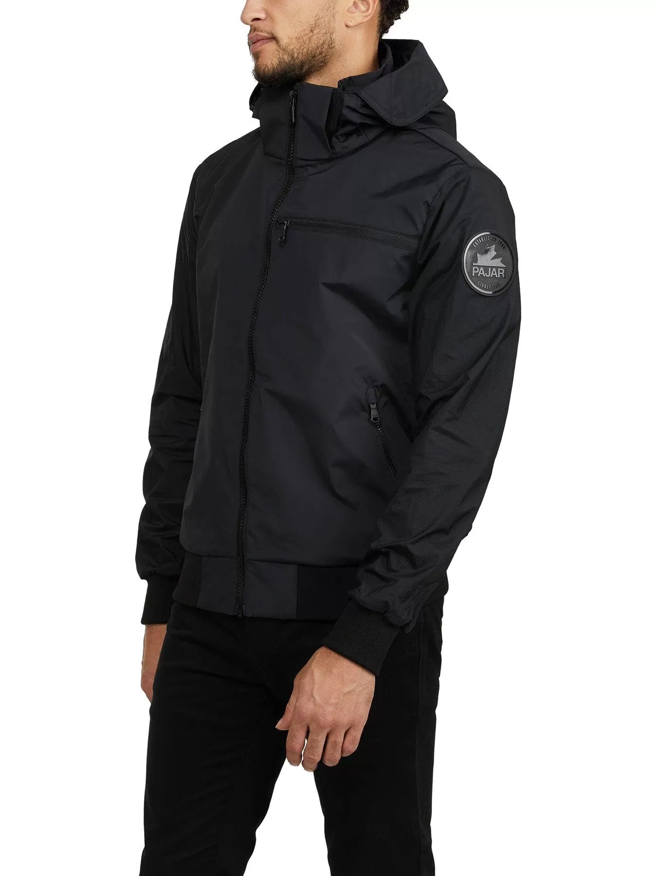 Pierce Men's Bomber Rain Jacket