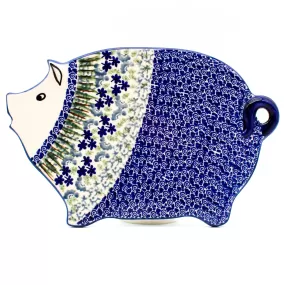 Piggy Cutting Board in Alpine Blue