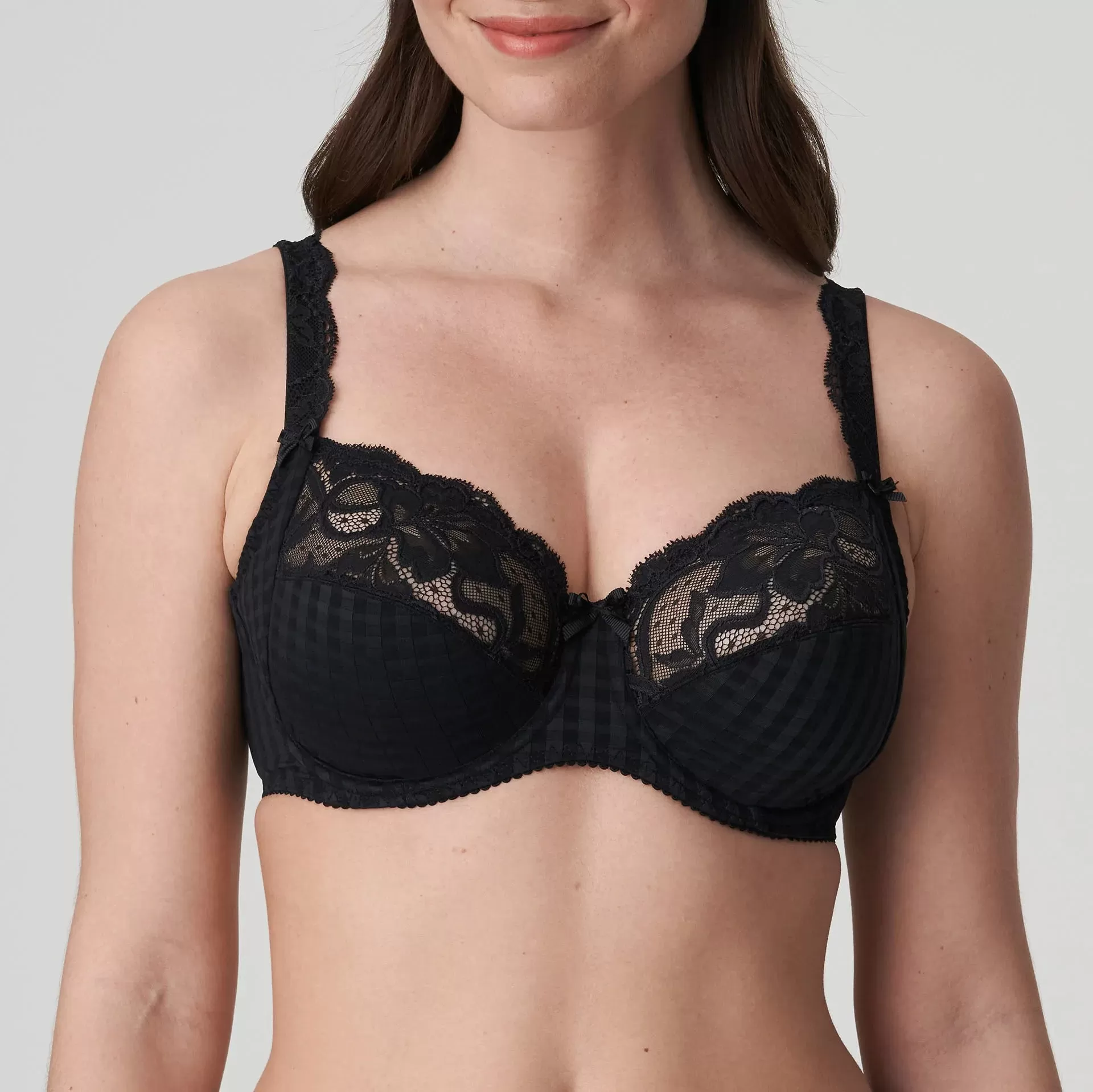 Prima Donna Full Cup Wire Bra-Madison-Black