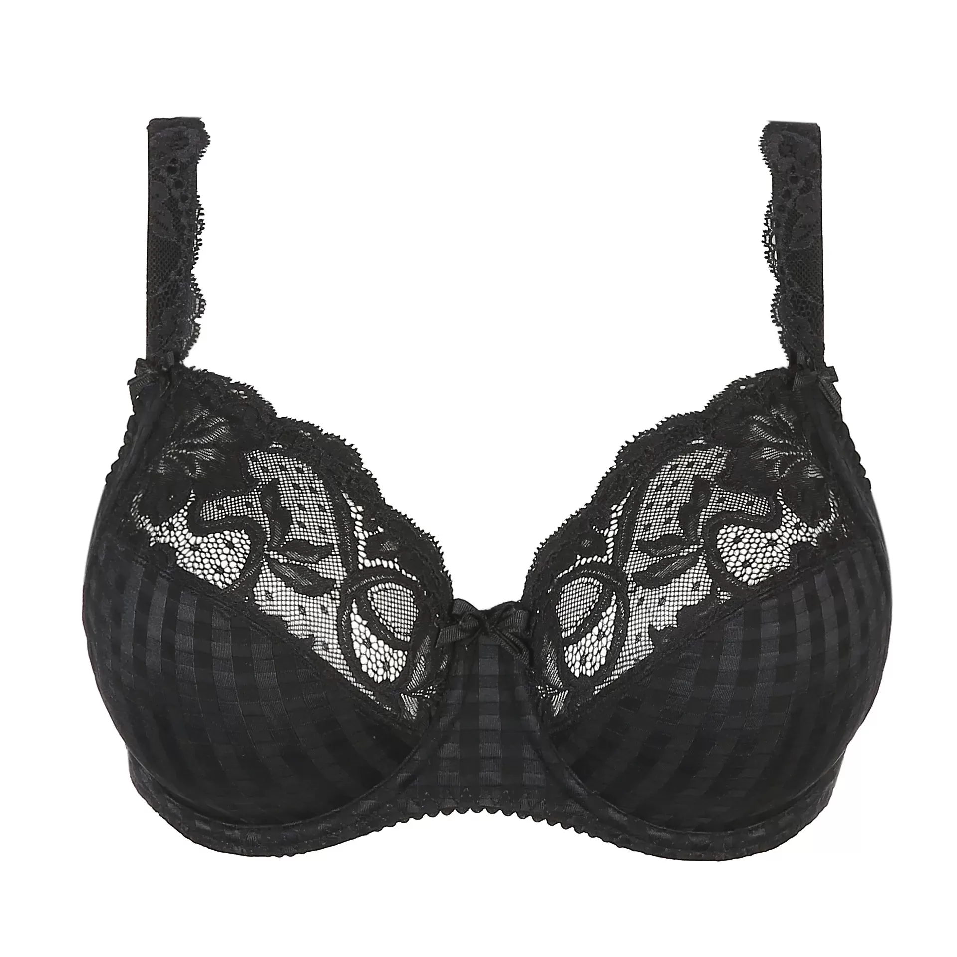 Prima Donna Full Cup Wire Bra-Madison-Black