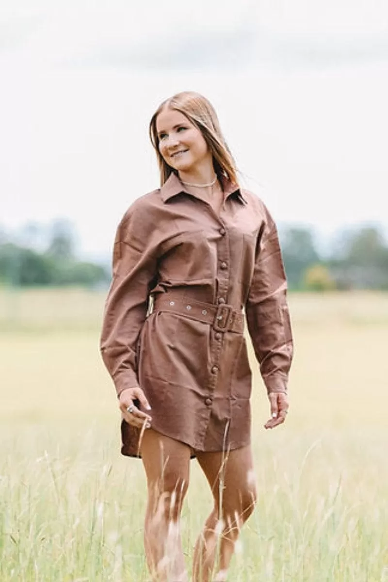 Reba Collection Dress Womens Linen