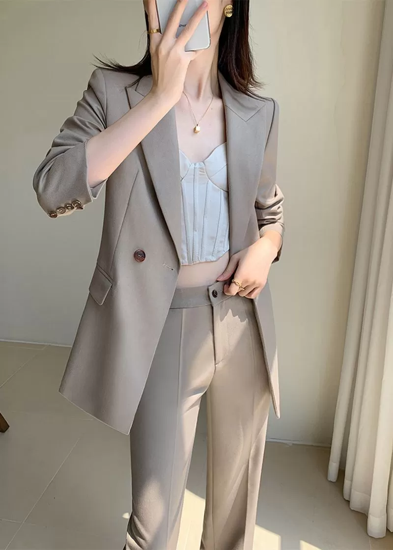 Rebecca Double Breasted Blazer Pantsuit