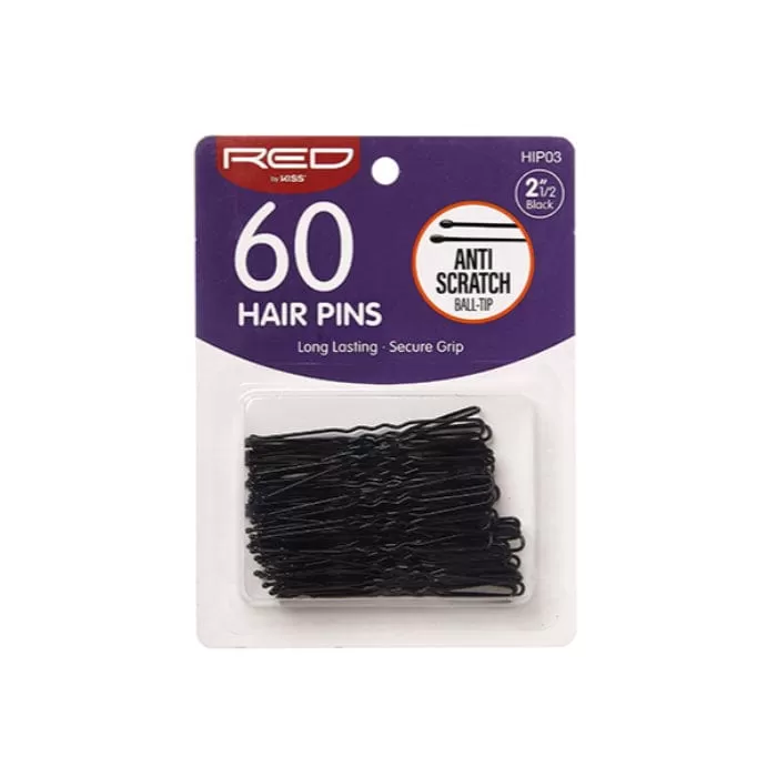 RED BY KISS | 60 Hair Pins 2 1/2 HIP03