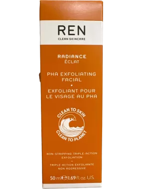 REN Clean Skincare Orange PHA Exfoliating Facial Gentle Brightening Exfoliator