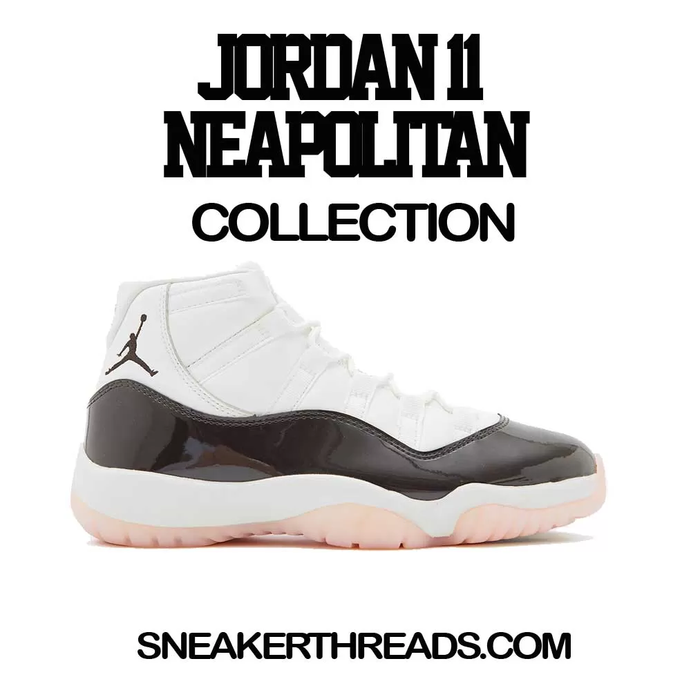 Retro 11 Neapolitan Shirt - Charm - White