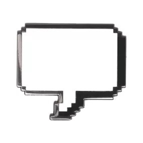 Sanshee - Pixel Chat Bubble Pin