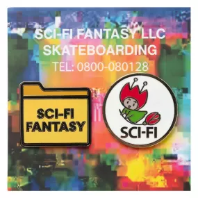 Sci-Fi Fantasy Enamel Pin Pack