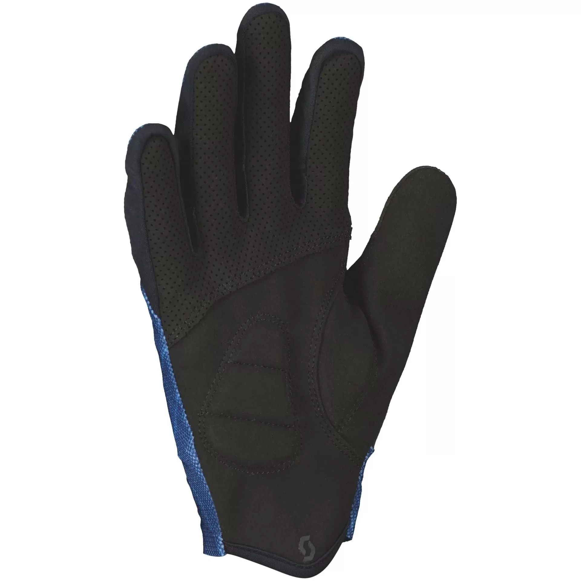 Scott RC Team Full Finger Cycling Gloves - Blue