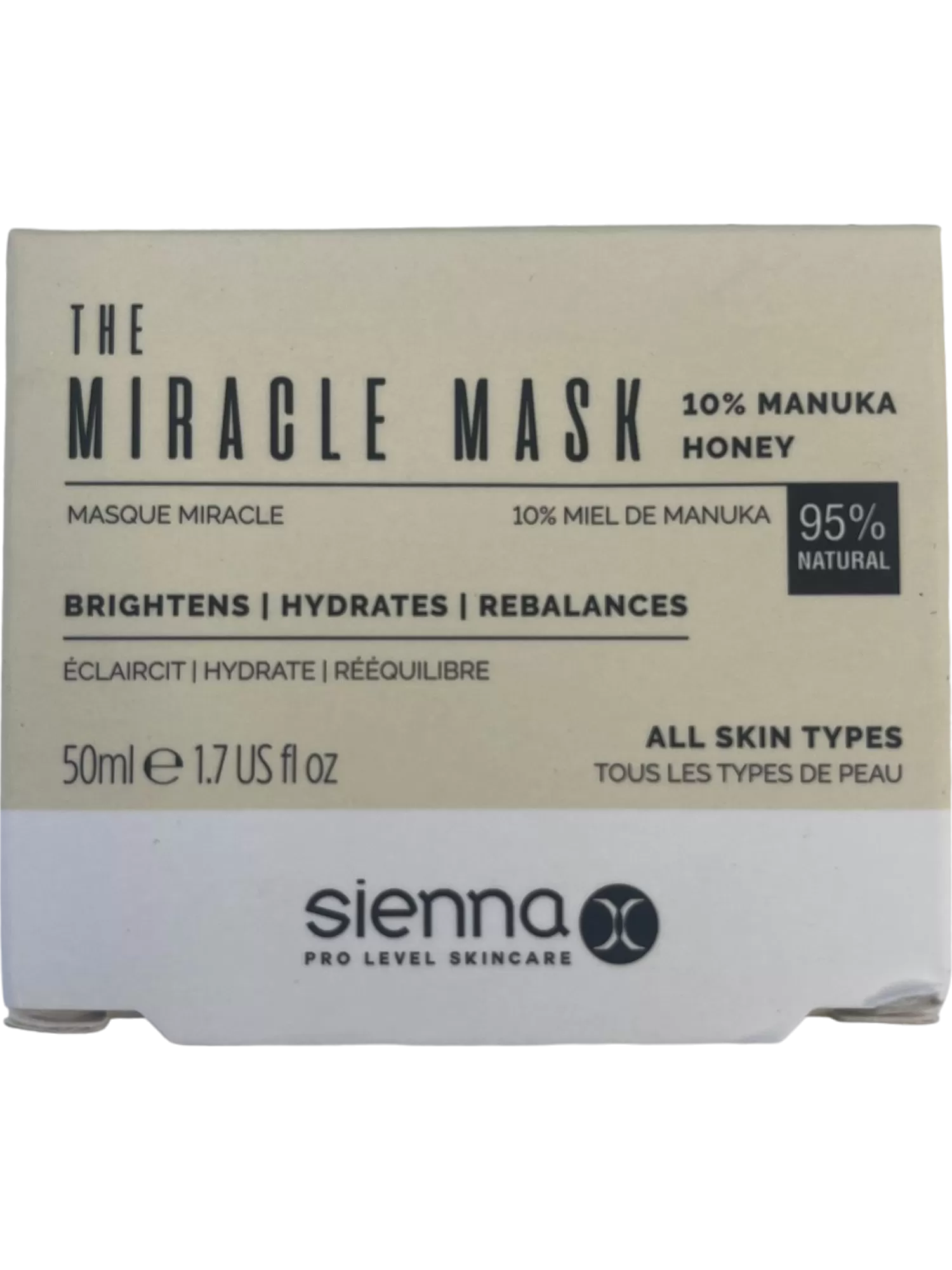 Sienna X The Miracle Mask Moisturising Hydrating Facial 50ml