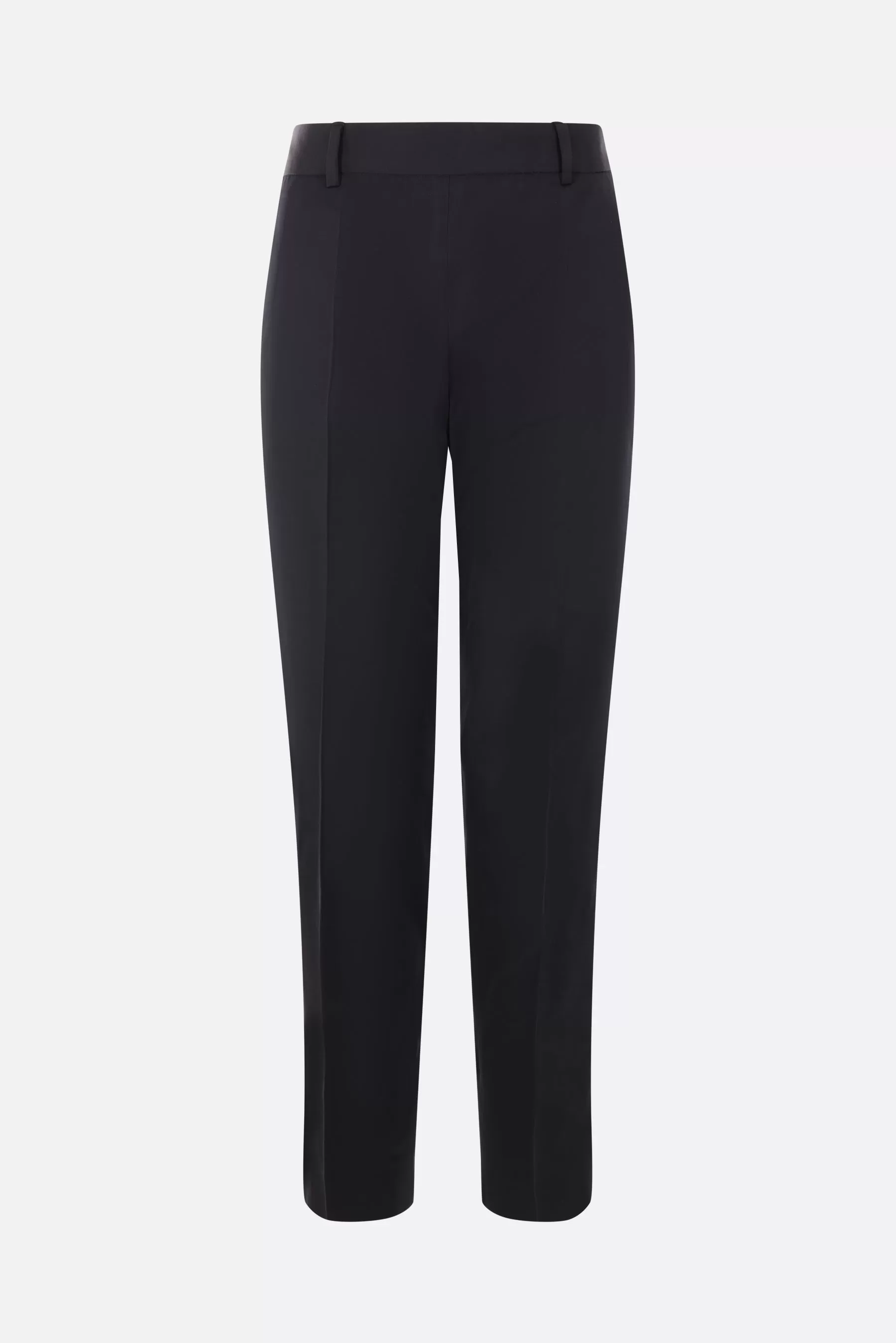 taffetà cropped pants