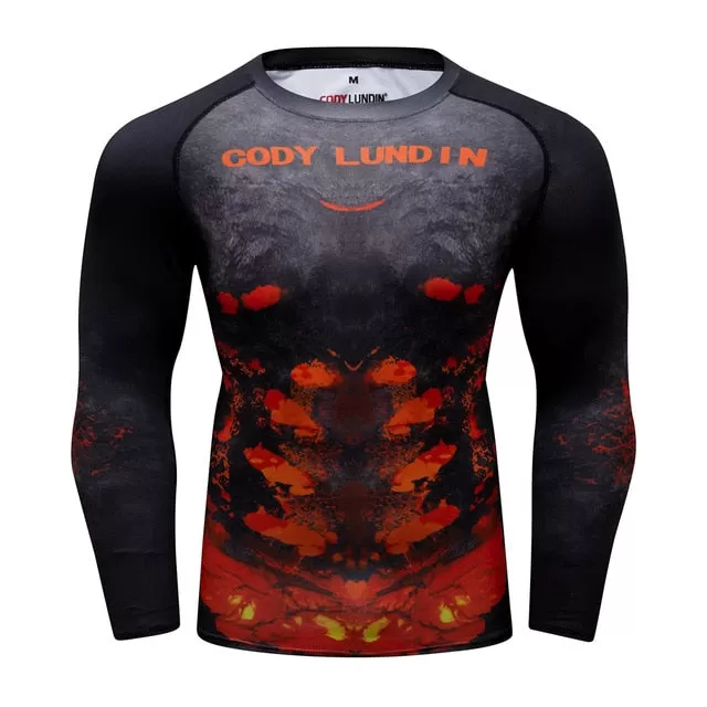 Tribal Compression 'The Pit' Elite Long Sleeve Rashguard