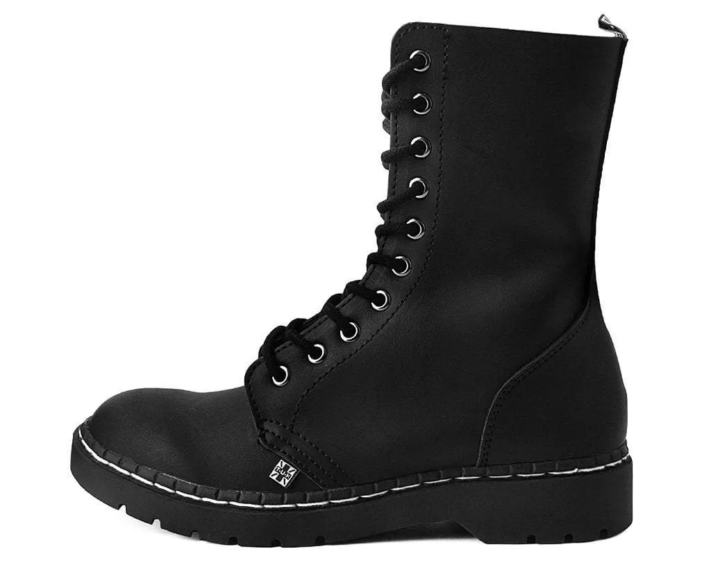 T.U.K BLACK 10 EYE BOOT