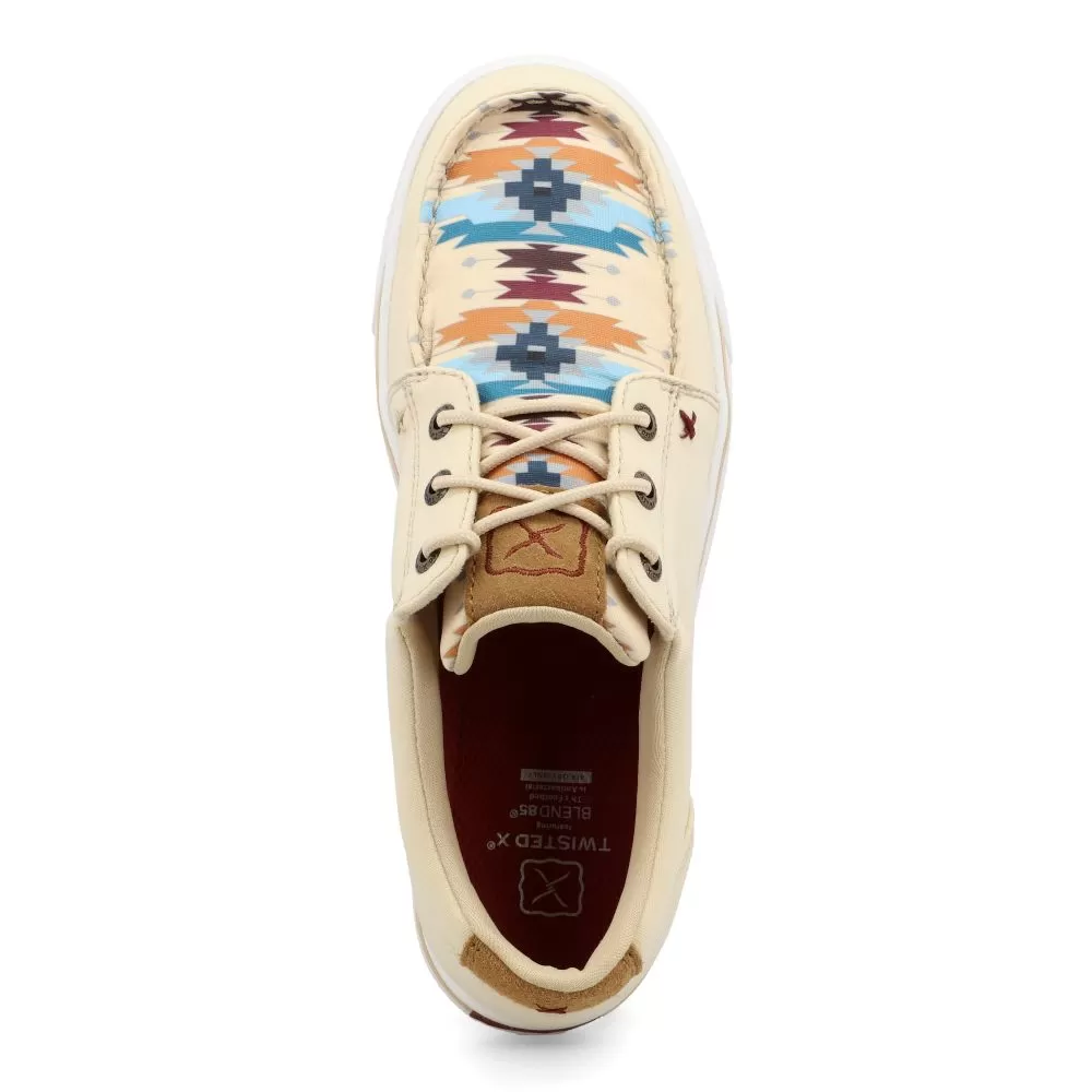 'Twisted X' Women's Kicks Sneaker - Wheat / Multi