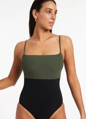 Versa Tank One Piece - Olive