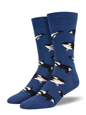 Whale Hello There Men's Socks