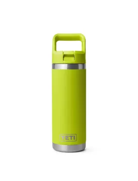 YETI Rambler 18oz Bottle w/ Straw Cap Chartreuse